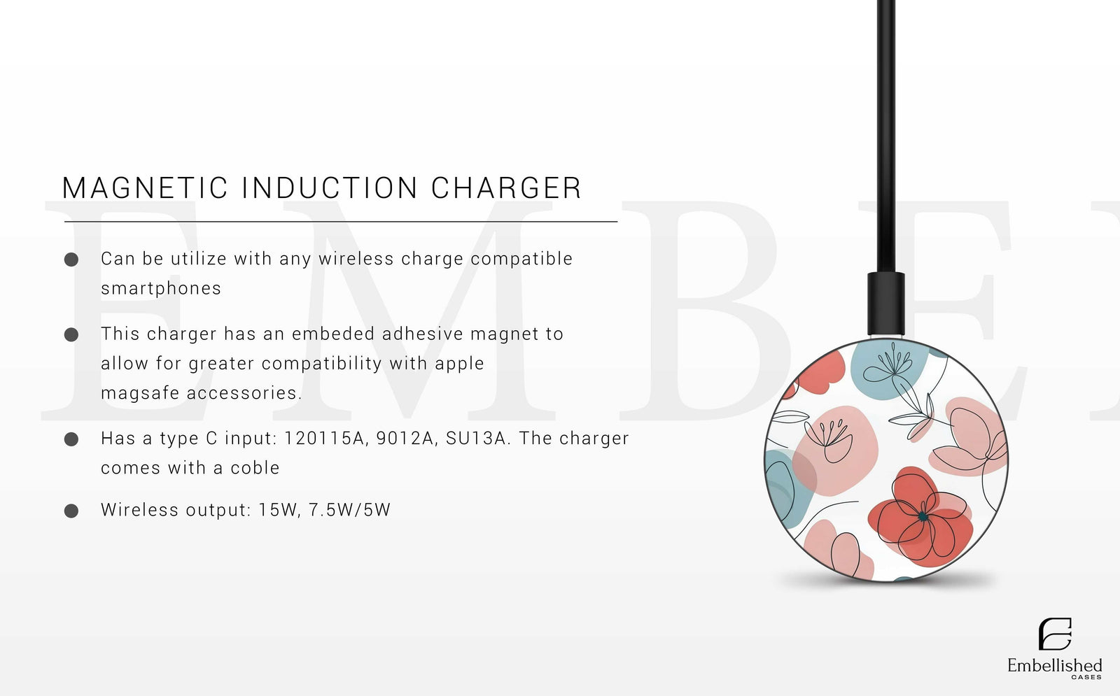 Floral Magnetic Tough Cases - Stylish and Durable Phone Protection