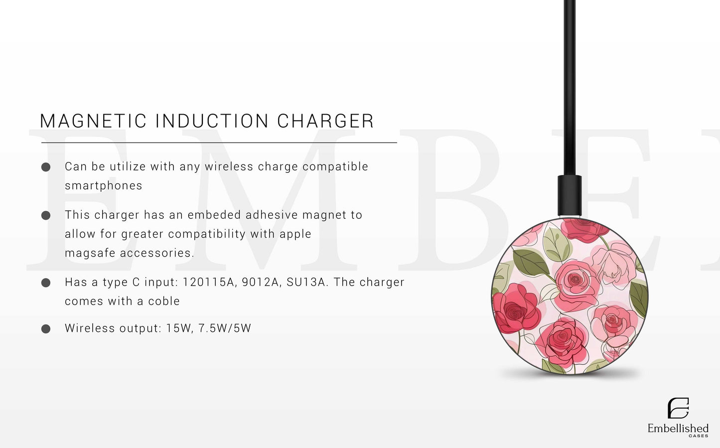 Floral Impact-Resistant Phone Case - Colorful Rose Design for Stylish Protection