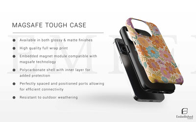 Flower Power Tough Phone Cases - Durable Floral Design for Nature Lovers