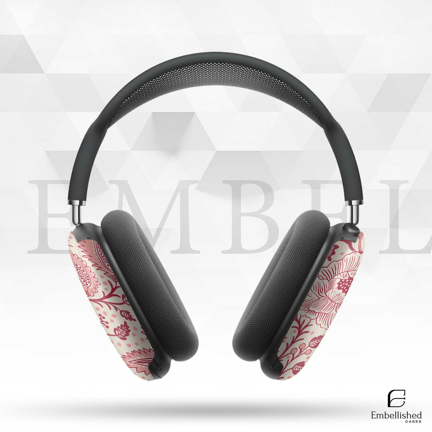 Vintage AirPod Max cases with floral design, durable and lightweight.