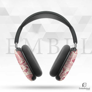 Vintage AirPod Max cases with floral design, durable and lightweight.