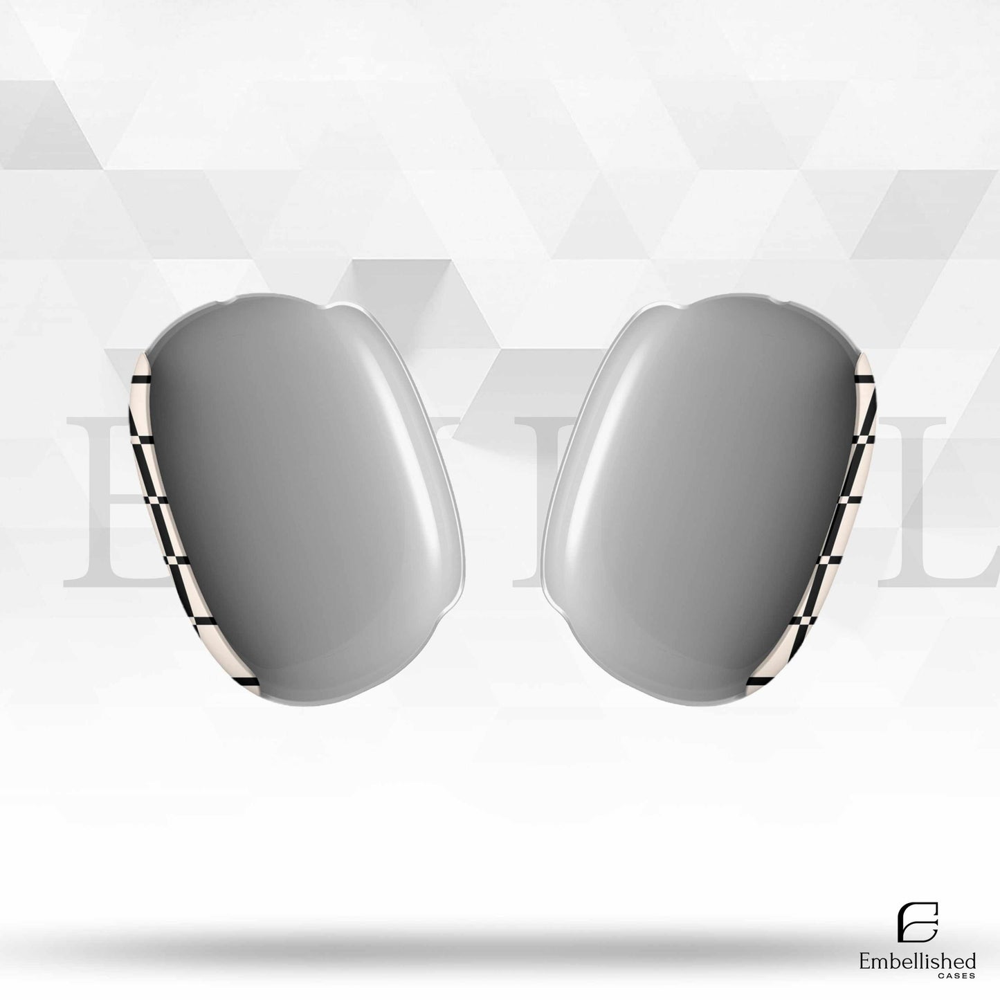 Stylish Grid Design AirPod Max Case - Protective & Trendy