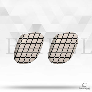 Stylish Grid Design AirPod Max Case - Protective & Trendy