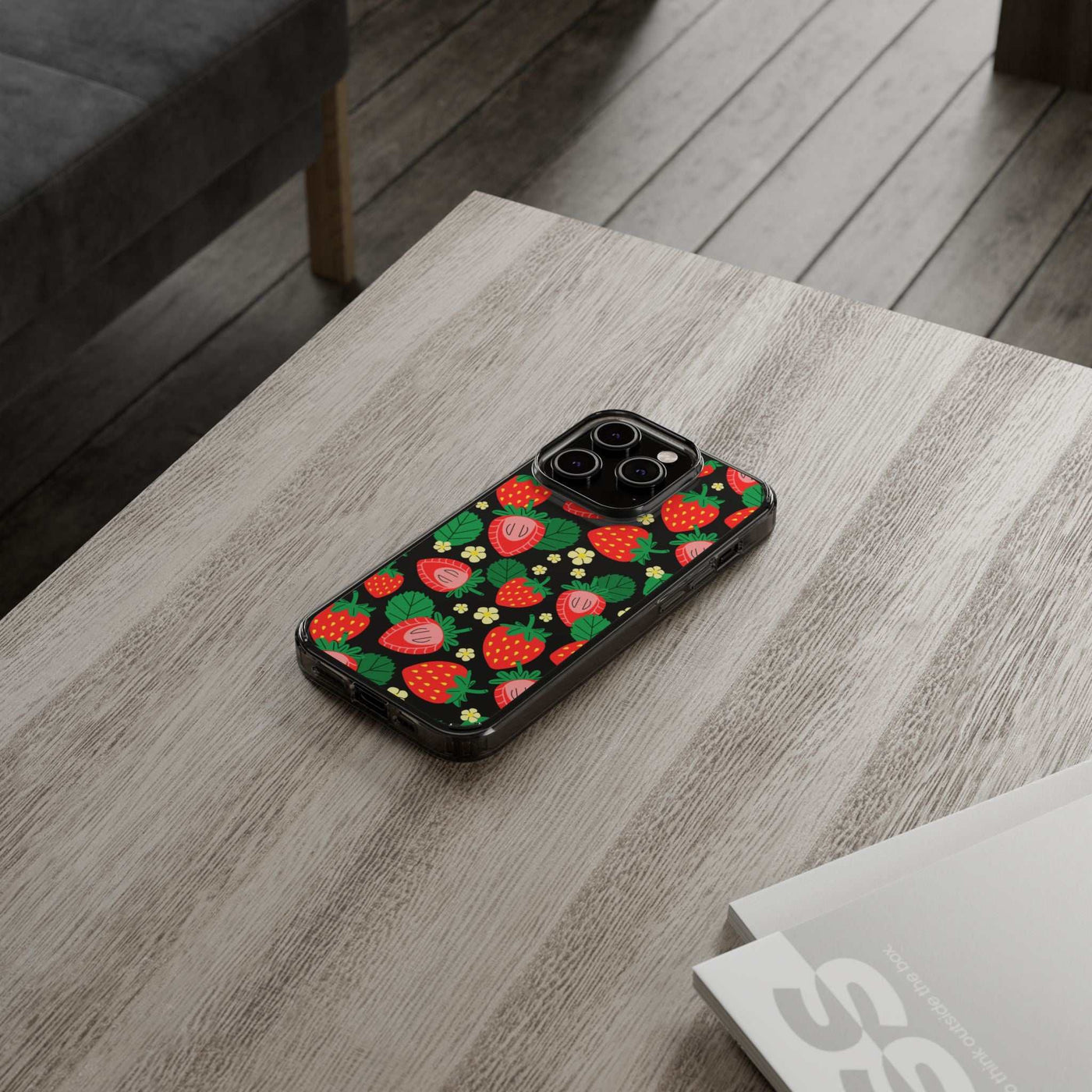 Fruit Stickers Summer Aesthetic Eat Your Veggies Clear iPhone Case For iPhone 14, iPhone 13, iPhone 12, iPhone 16 Pro, 15 Pro Max Cover