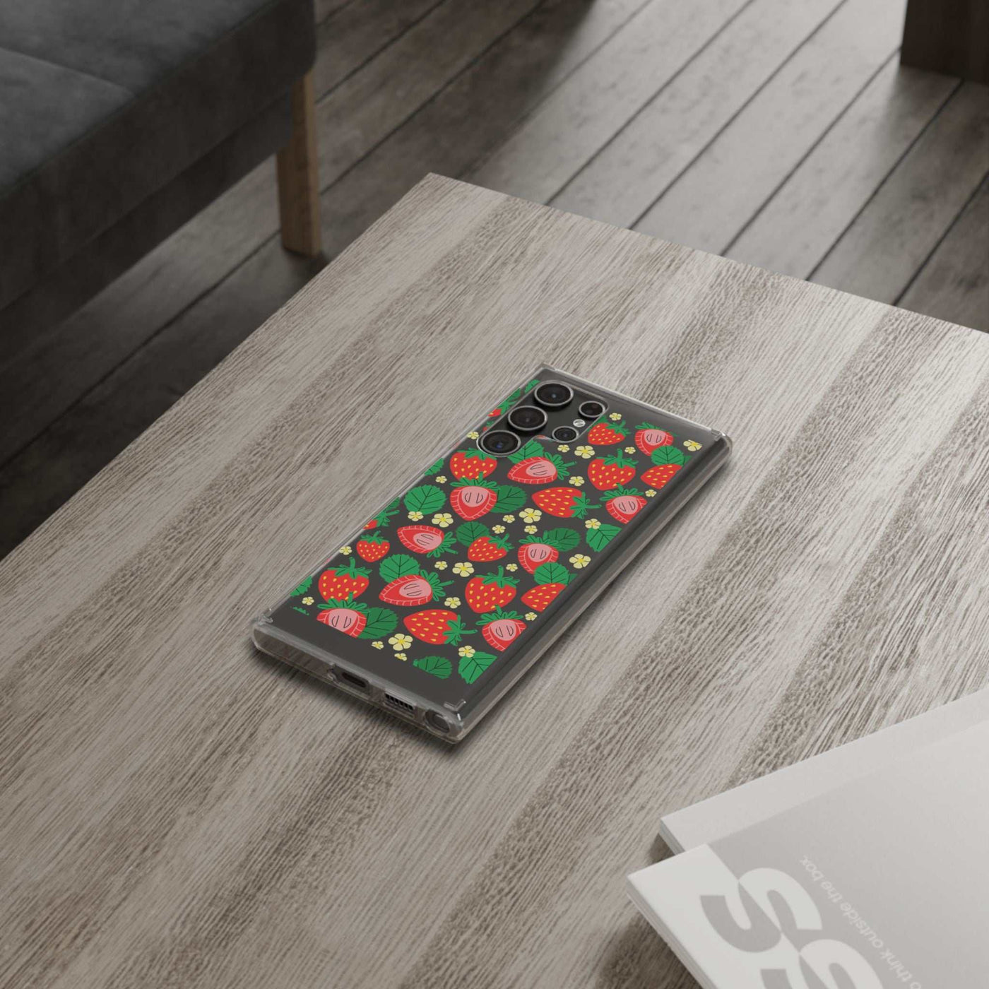 Fruit Stickers Summer Aesthetic Eat Your Veggies Clear iPhone Case For iPhone 14, iPhone 13, iPhone 12, iPhone 16 Pro, 15 Pro Max Cover