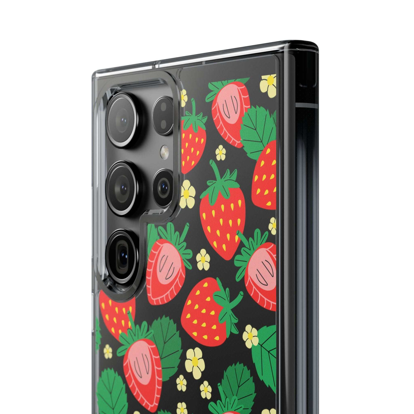 Fruit Stickers Summer Aesthetic Eat Your Veggies Clear iPhone Case For iPhone 14, iPhone 13, iPhone 12, iPhone 16 Pro, 15 Pro Max Cover