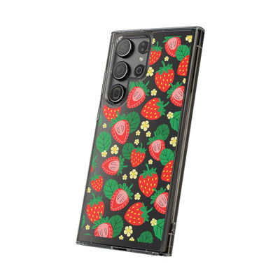 Fruit Stickers Summer Aesthetic Eat Your Veggies Clear iPhone Case For iPhone 14, iPhone 13, iPhone 12, iPhone 16 Pro, 15 Pro Max Cover