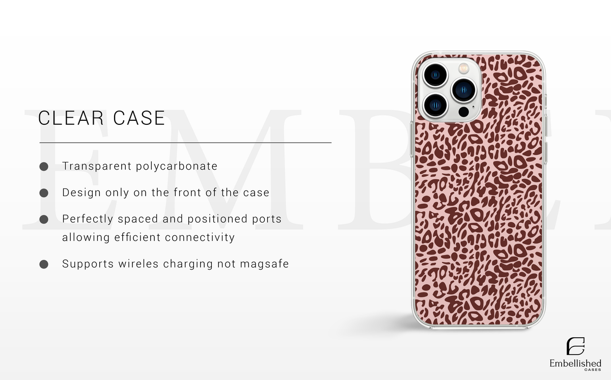Pink Leopard Tough Phone Case